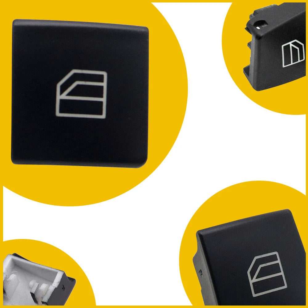 4X Driver Window Switch Repair Cap Button for Mercedes ML GL (2006–2012)