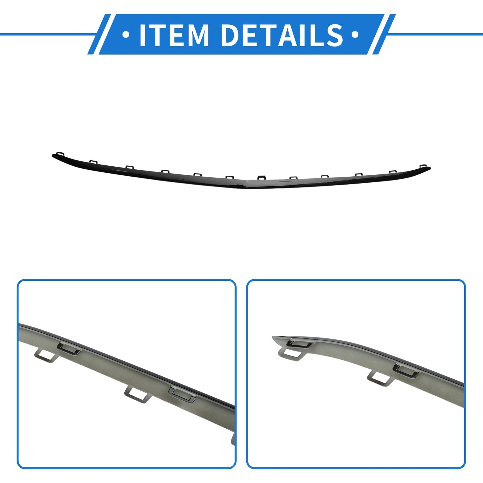 Bumper Grille Trim Garnish No.2138850505 for Mercedes-Benz W213/E (2021–2024)