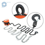 1 Ton Hand Chain Hoist for Garage Factory (10 ft Capacity)