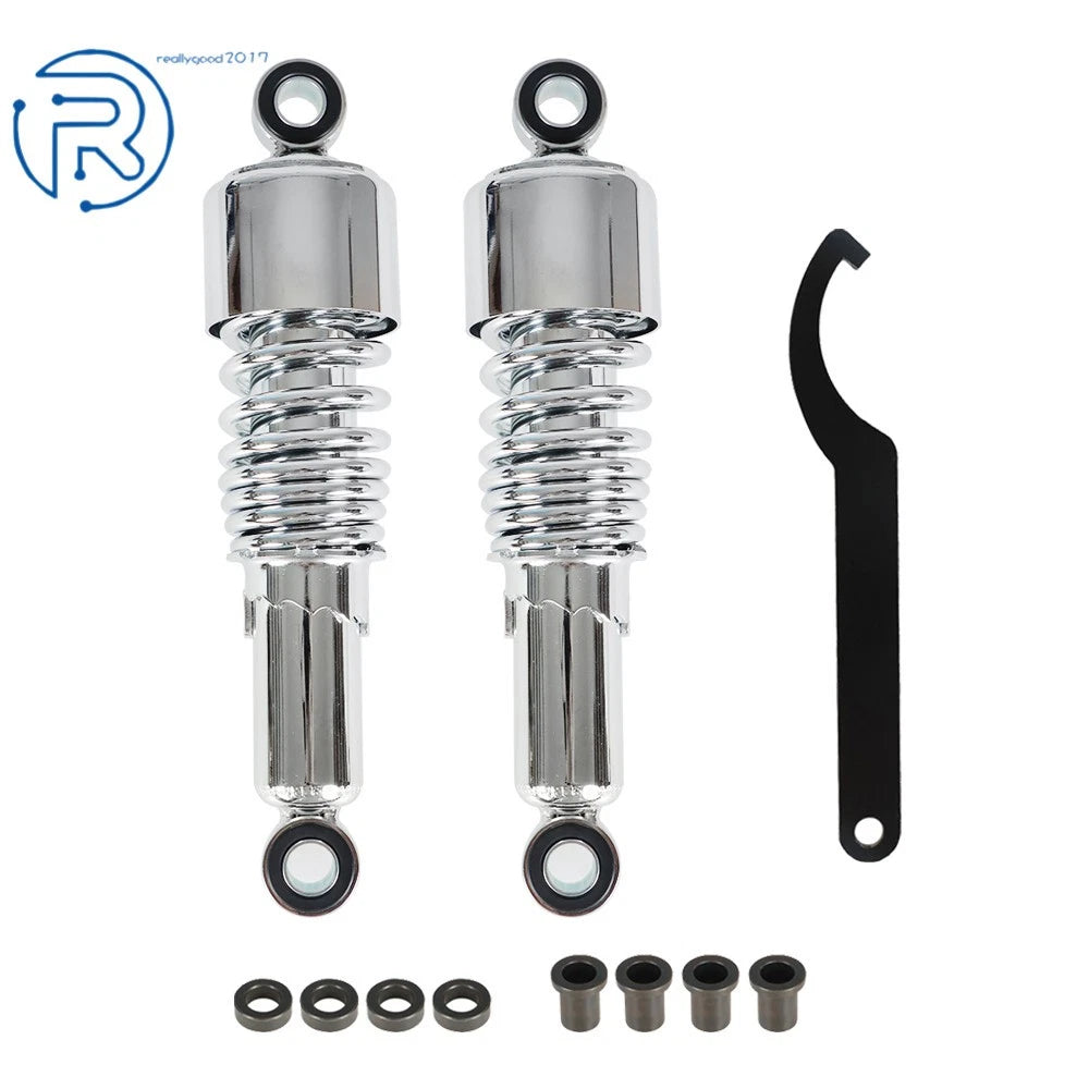 Pair of Rear Suspension Shock Absorbers for Sportster 883 1200 (267mm/10.5")