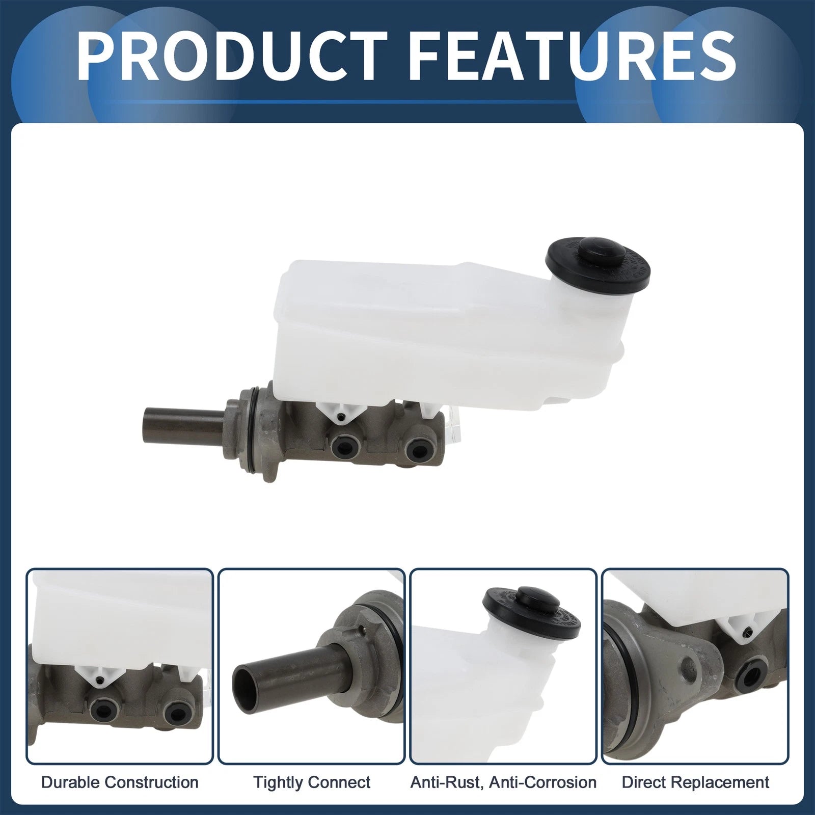 Brake Master Cylinder with Reservoir No. 472010K590 for Toyota Fortuner (2016–2018)