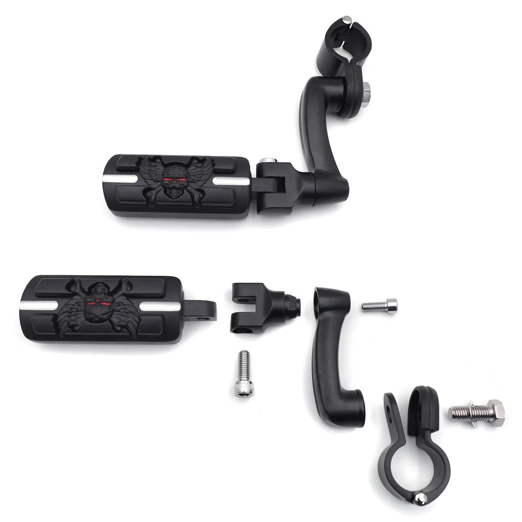 Footpeg Kit for Yamaha XV750 XV1100 (1.25" Engine Guard)