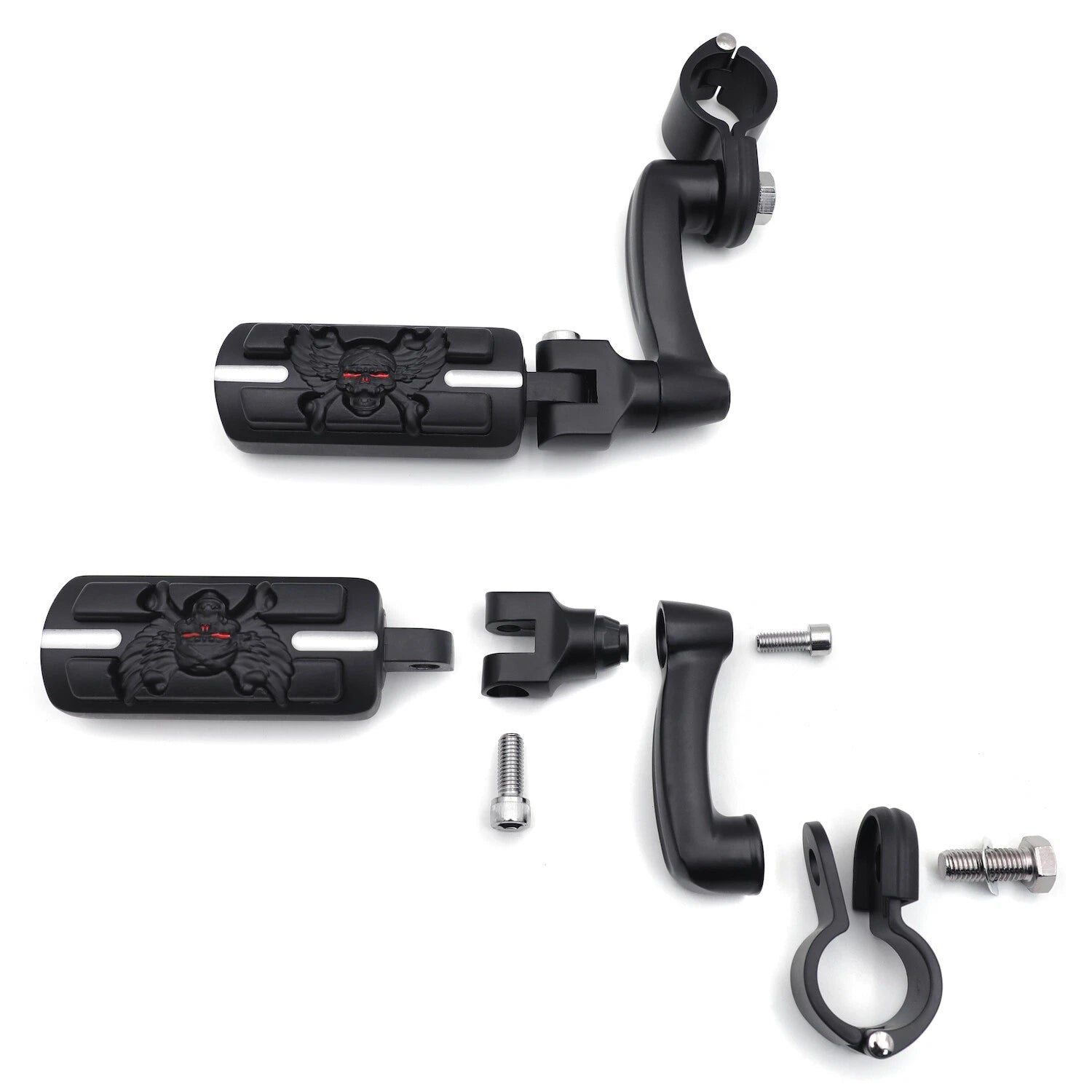 Footpeg Kit for Yamaha XV750 XV1100 (1.25" Engine Guard)