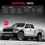 2X 2 Inch Wheel Spacers for GMC Sierra, Chevy Silverado 2500/3500 (2001-2023)