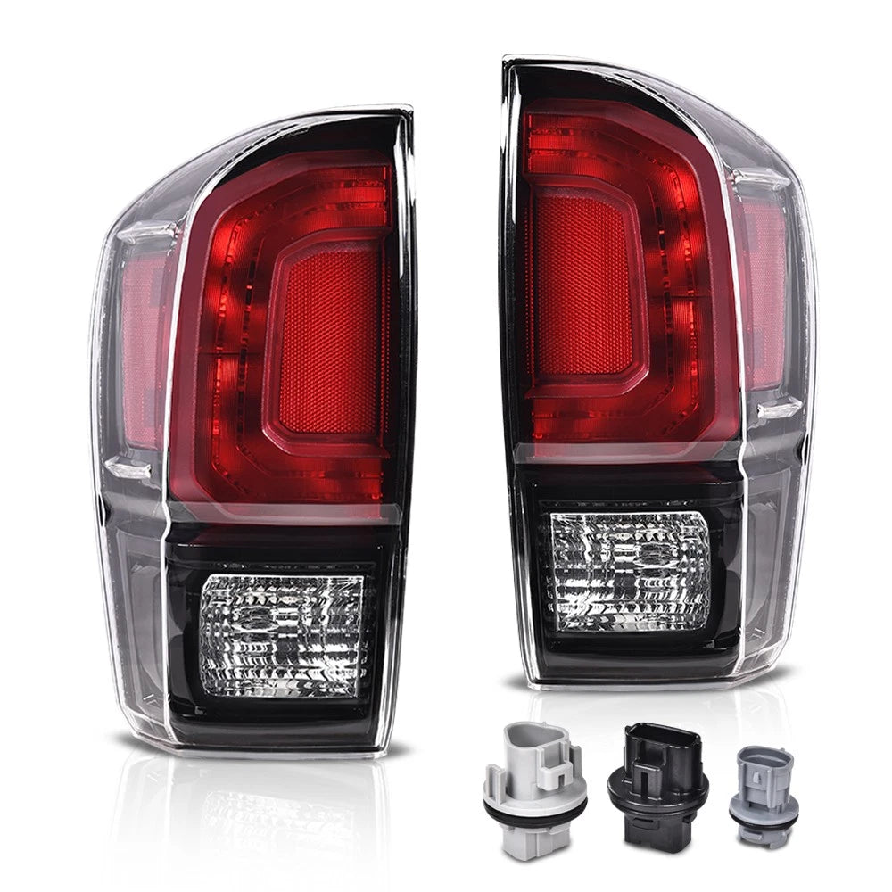 Set of TRD Style Rear Tail Lights for Toyota Tacoma (2016–2021)