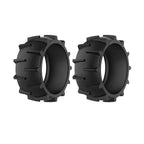 Natural Rubber Wheels with Rugged Tread for Dreame A1 A2