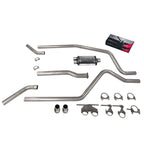 Dual Exhaust Kit for Dodge Ram 1500 (2019–2025) 3" Flow II SS Muffler