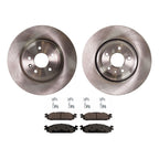 Disc Brake Rotor and Pad Kit for Ford Taurus, Lincoln MKS (2010)
