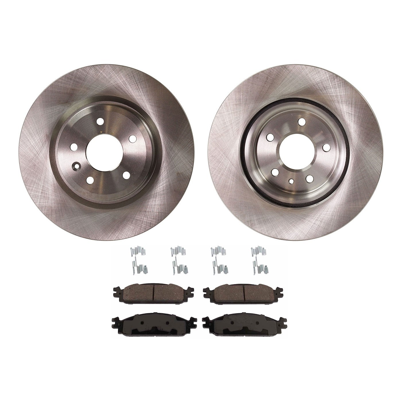 Disc Brake Rotor and Pad Kit for Ford Taurus, Lincoln MKS (2010)