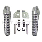 Rear Foot Peg Footrest for Honda CBR600F4 (2003–2004) Silver
