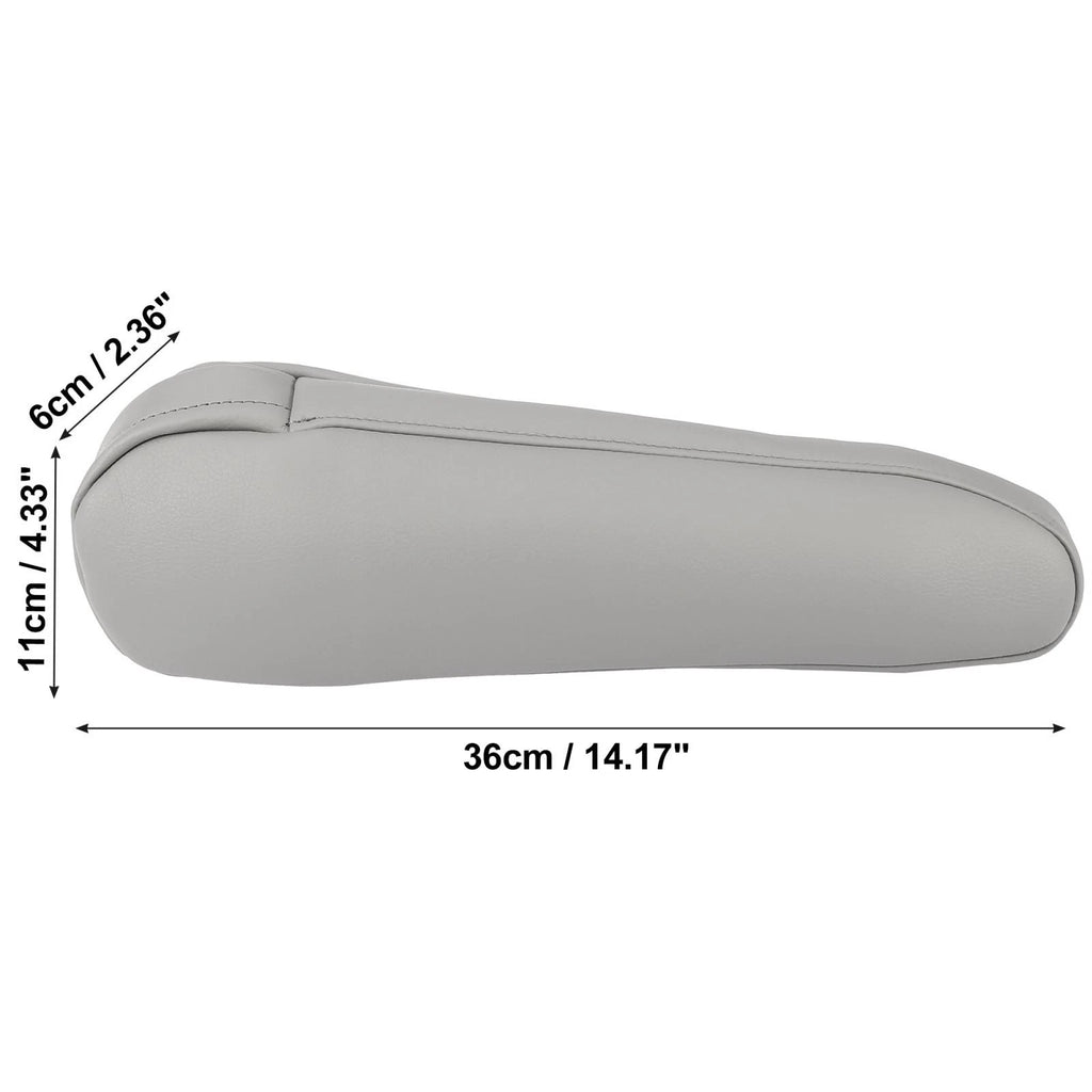 1 Pair Armrest Covers for Toyota Sienna (2011–2017) Leather Gray