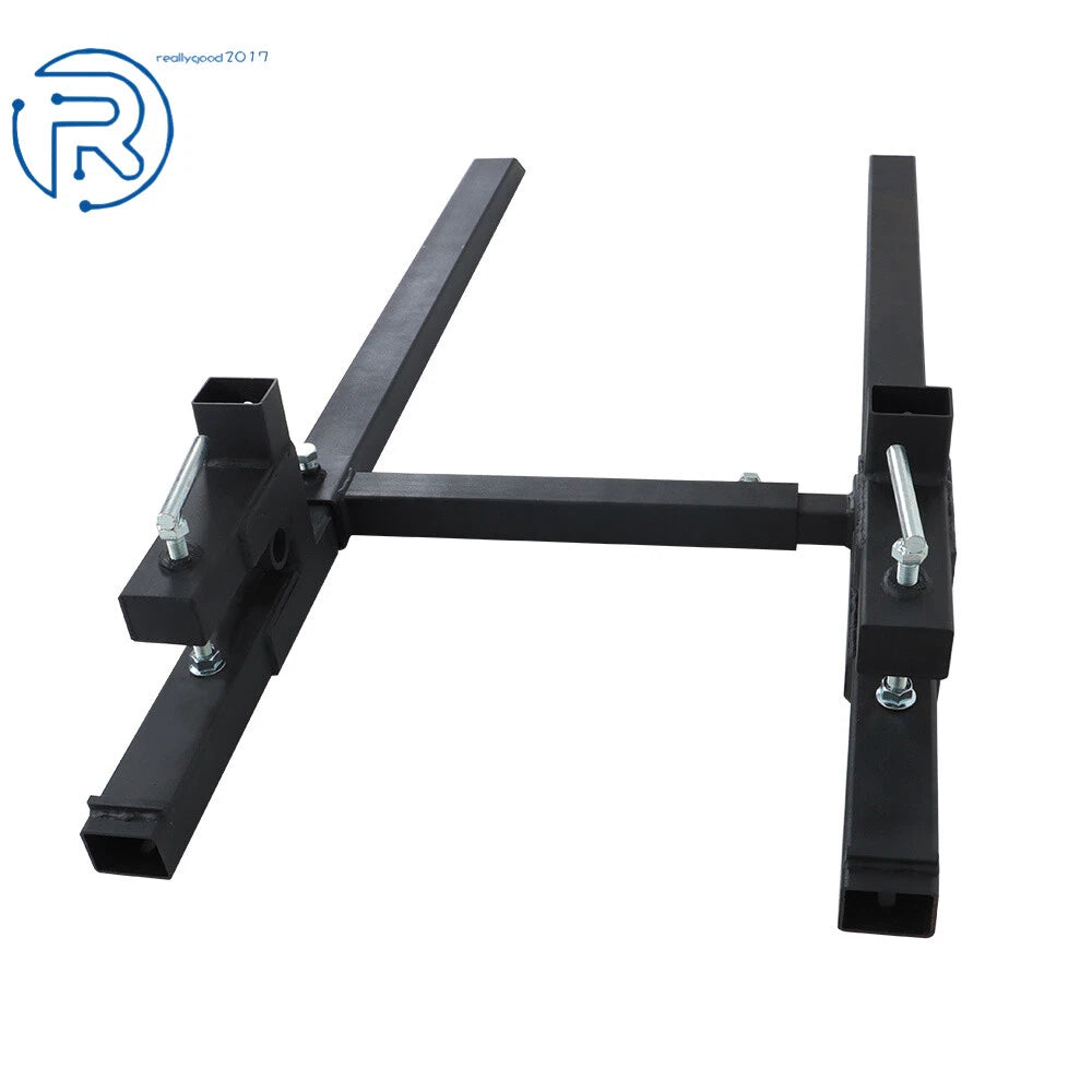Clamp on Pallet Forks for Tractor Bucket Loader Skid Steer (2000 lbs)