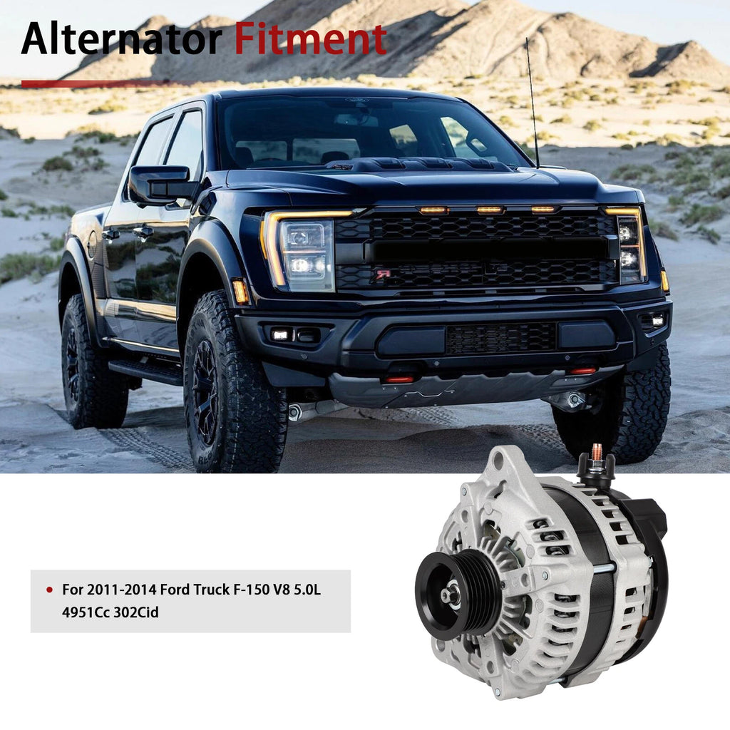 220 Amp Alternator for Ford F150 (2011-2014)