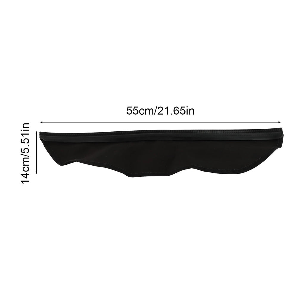 Pressure Fit Silicone Seal Bib for Welding Helmet Full Front Neck Coverage