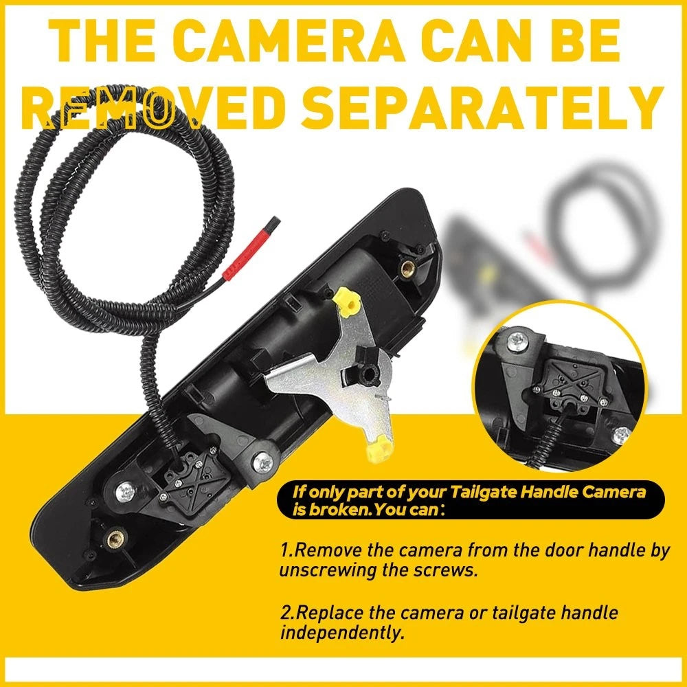 Tailgate Handle Backup Camera for Toyota Tundra (2004–2015)