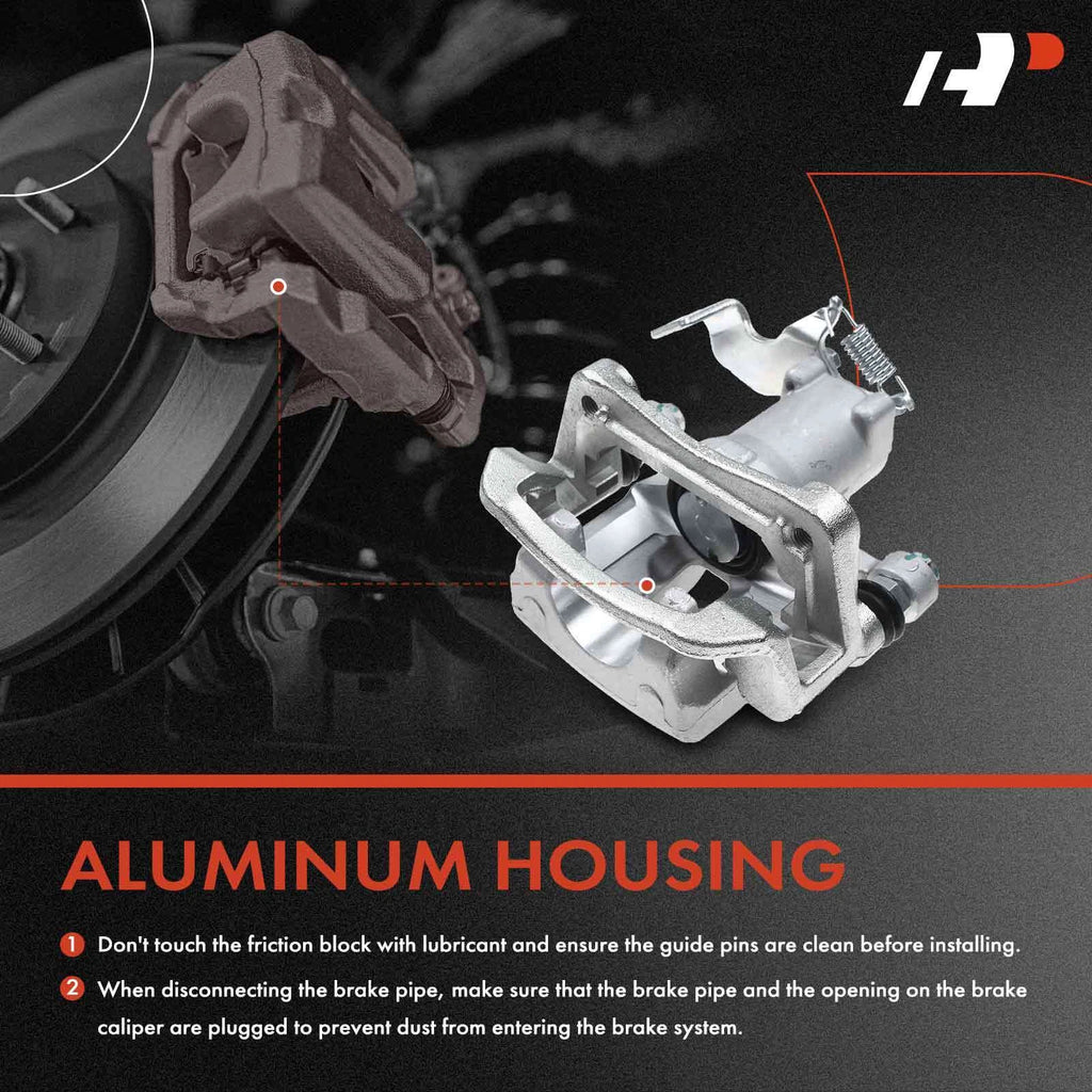 Rear Brake Caliper & Pad for Hyundai Elantra GT (2013–2016) Kia Forte