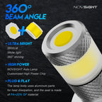 2X H7 LED Bulbs Kit for Turn Signal Brake Light DRL Foglights (6500K)