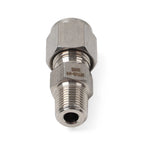 Compression Fitting 1/8" NPT 6mm OD Stainless Steel Double Ferrule