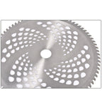 2 Pack 10" 80T Carbide Tip Brush Blades for Weed Eater Cutter Trimmer