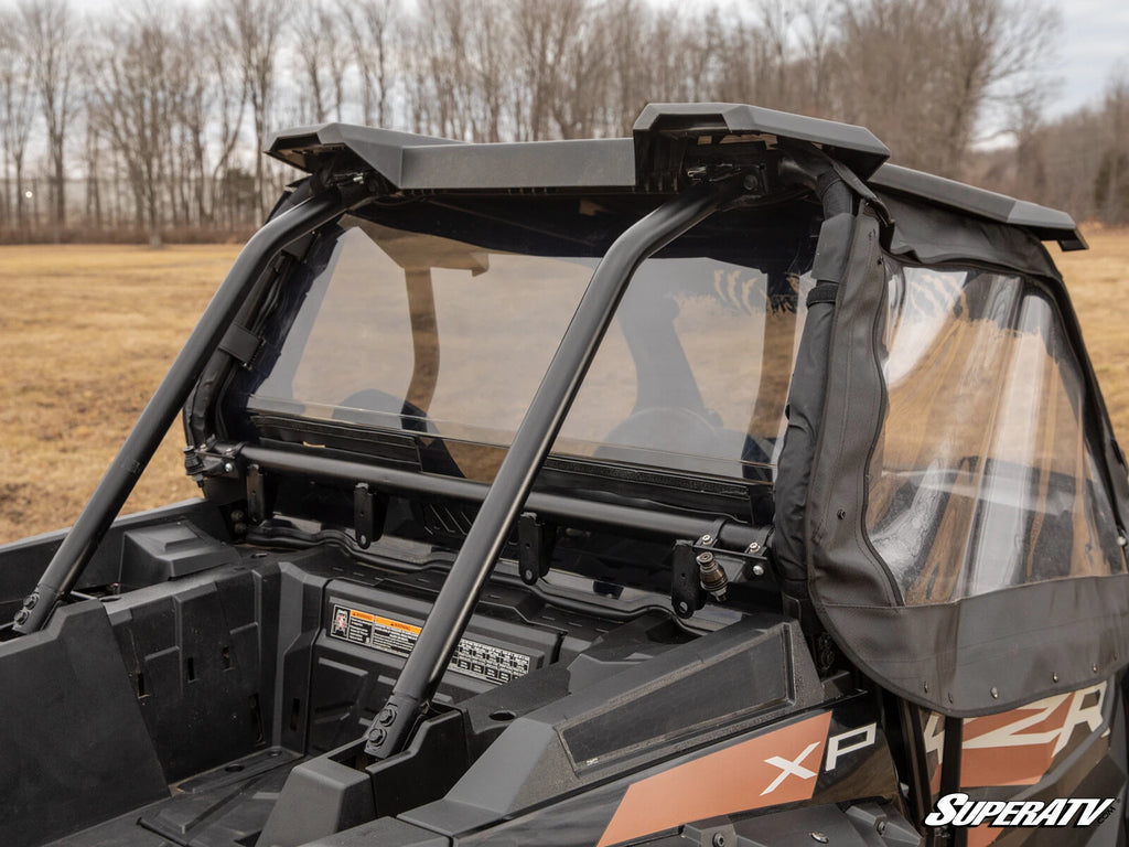 Vented Rear Windshield for Polaris RZR XP 1000 (2014–2023) - Lightly Tinted