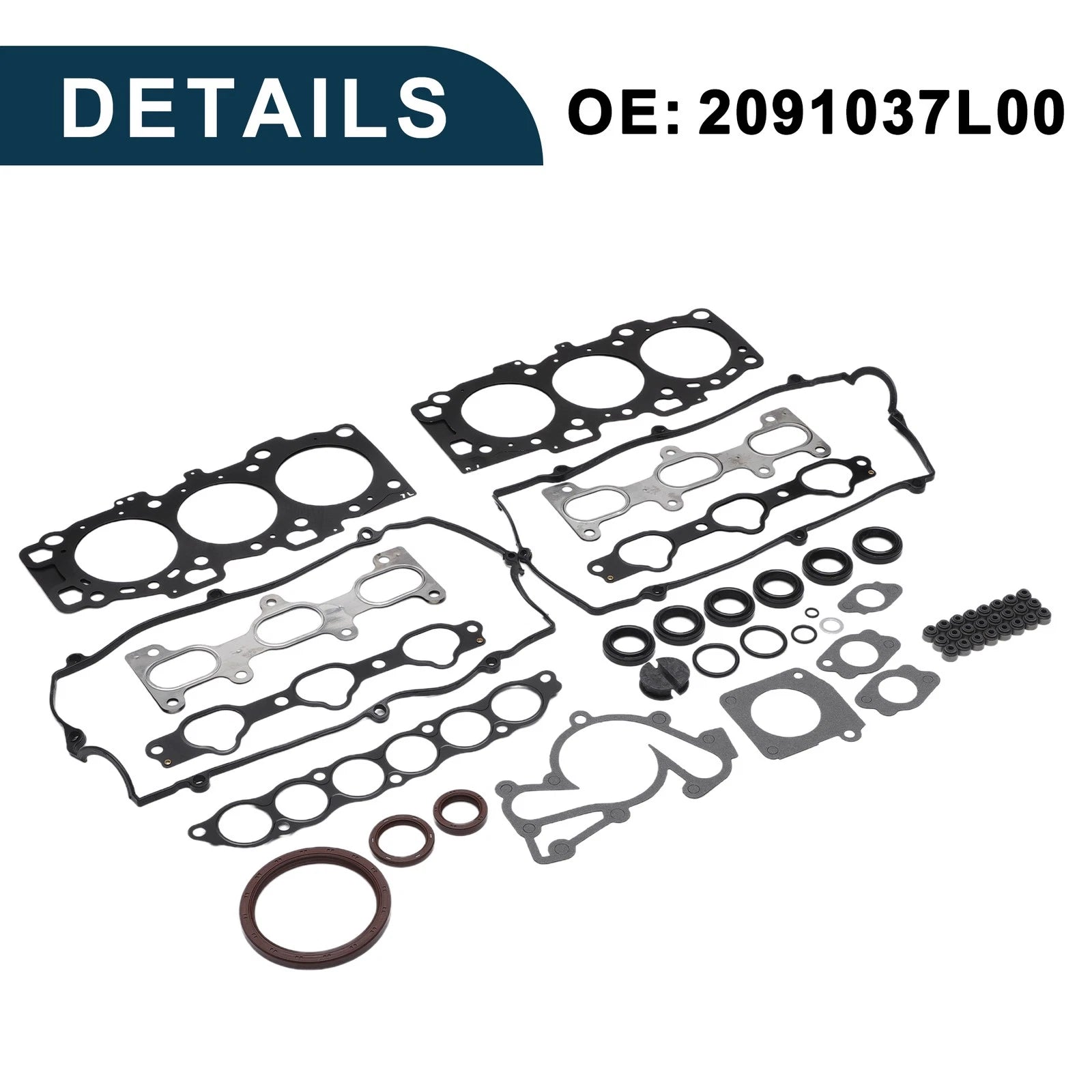 Cylinder Head Gasket Kit No. 2091037L00 for Hyundai G6BA 
