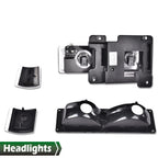 Chrome Housing Headlights for Chevy C/K 1500/2500/3500 (1994–1999)