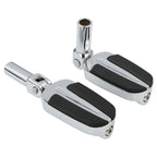Chrome Passenger Footpeg Pedals Mount for Harley Softail Slim (2012–2017)