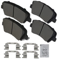Front Ceramic Brake Pads Set for Hyundai Elantra Coupe 2013-14/Veloster 2012-16