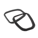 Black Rear Seat Adjustment Switch Frame Trim for Jeep Wrangler (2018-2021)
