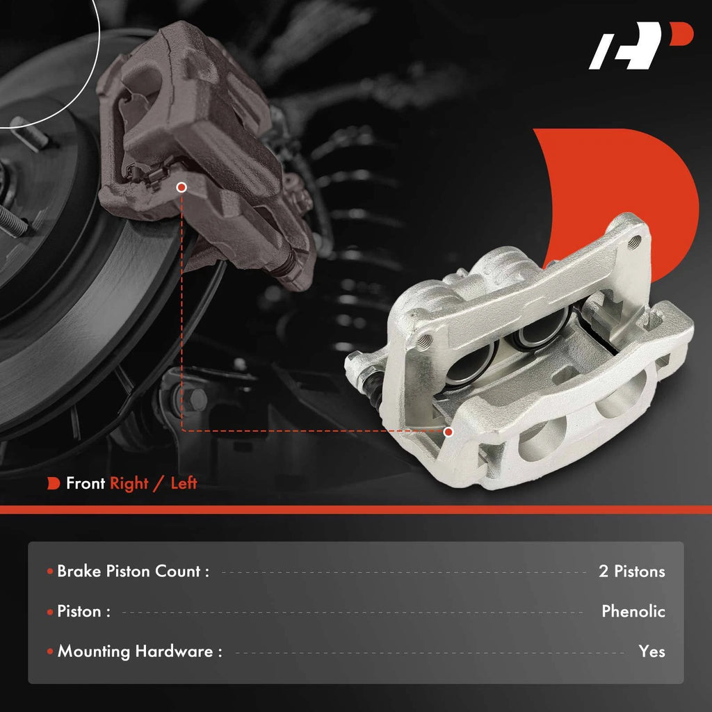 Front Right Brake Caliper for Subaru Impreza Forester Crosstrek (2017–2018)