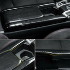 Carbon Fiber Pattern Center Armrest Box Panel Trim for Honda Civic (2016-2021)