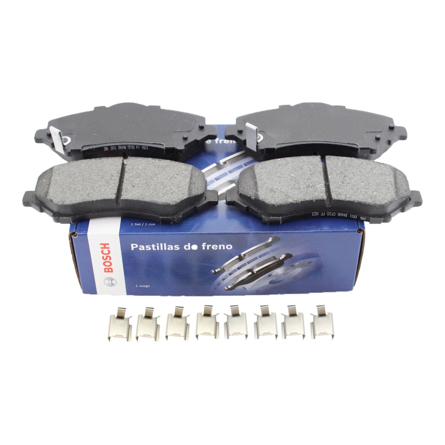 Front Disc Brake Pads for Dodge Nitro, Jeep Liberty, Wrangler (Bosch BE1273H)