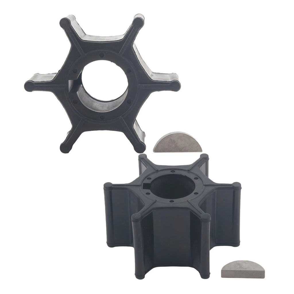 Water Pump Impeller & Key for Suzuki Outboard 9.9-15 HP (17461-93900)