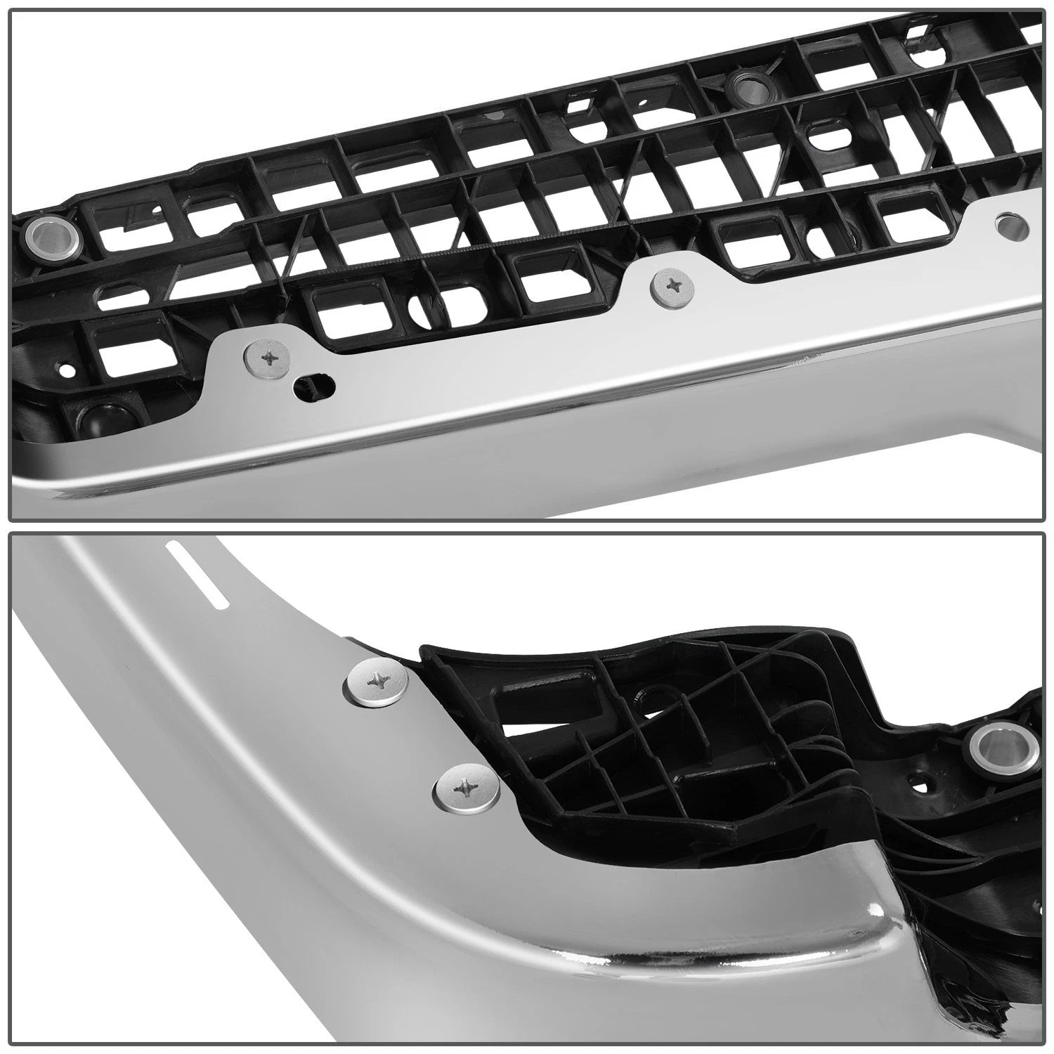 Polished Metal Rear Bumper Face Bar for Ram 1500 (2019–2024) Chrome