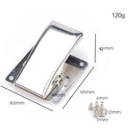 Stainless Steel Fishtail Clip for Fish Board Clamp (958235mm)