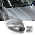 Carbon Fiber Texture Rearview Mirror Cover for Ford Fiesta (2009–2015)