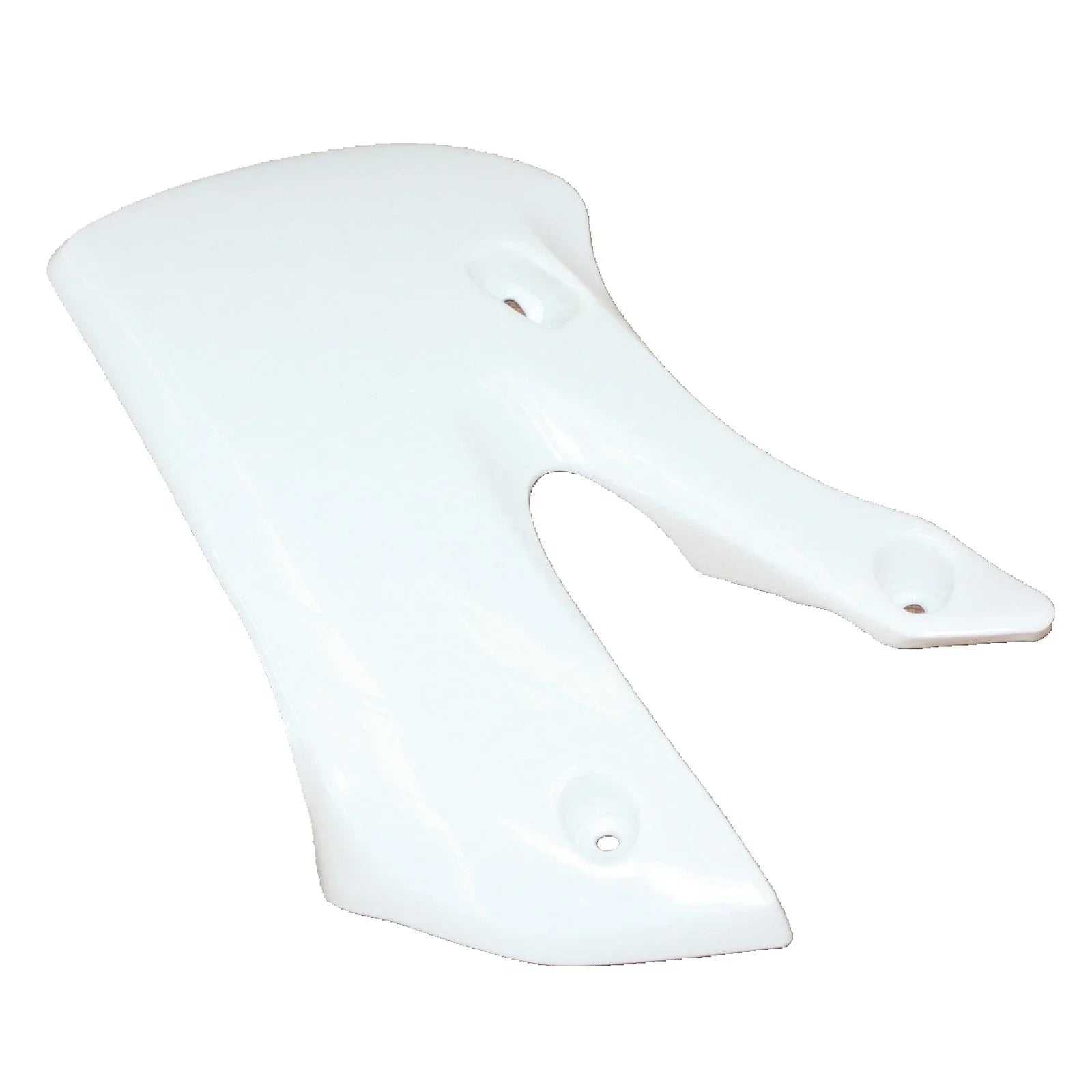 White Plastic Front Right Tank Side Guard Fender for KLX110 (2002-2023)
