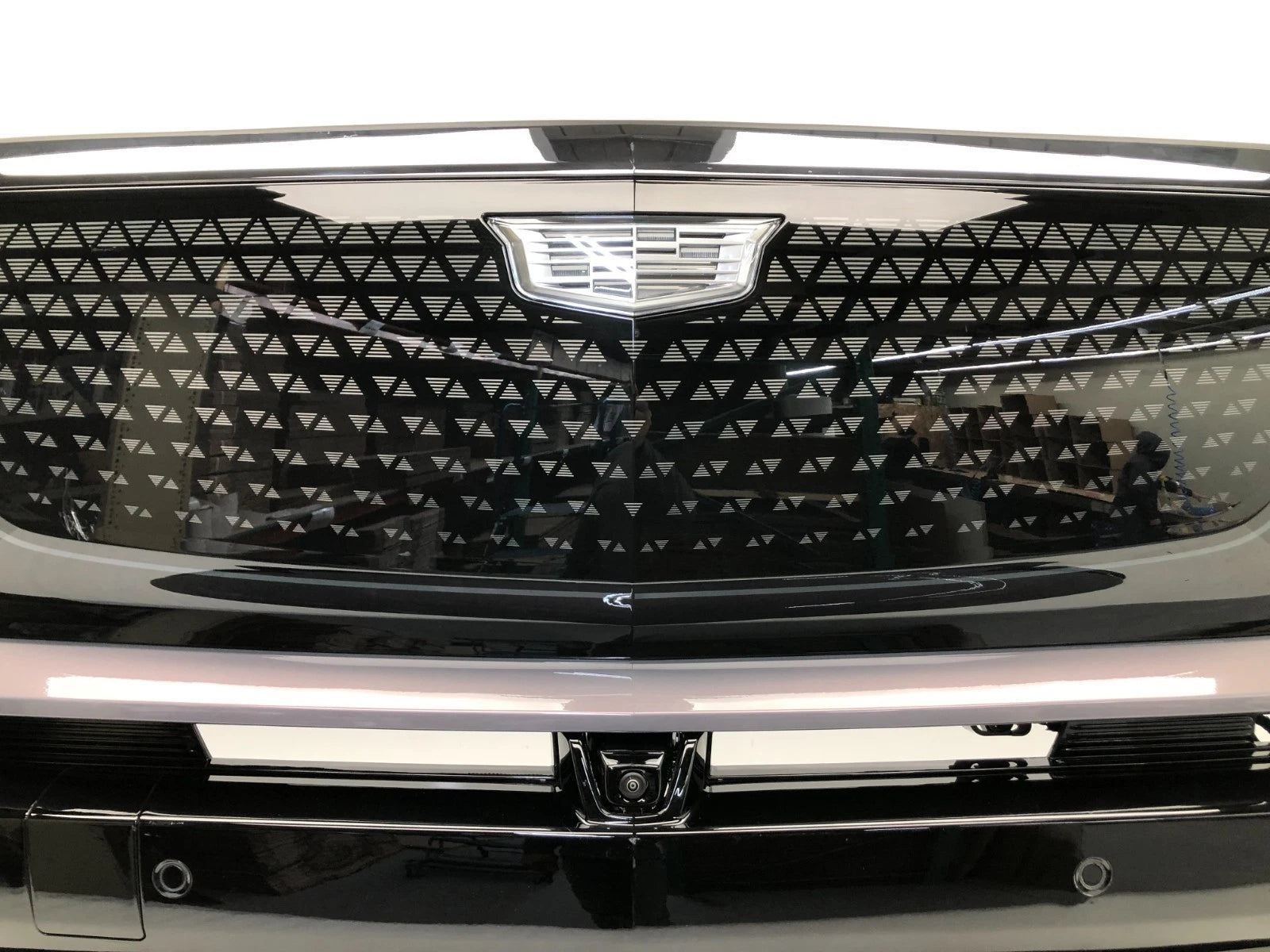 Front Bumper for Cadillac VISTIQ (2026) 6 Sensors + Camera - Nebula Metallic