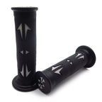 Set of 2 Rubber Hand Grips for Yamaha Dirt Bike (7/8" Left, 1" Right)