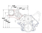 AC Conditioner Compressor Bracket for Sanden 508 Truck LSX LS1 LS2 LS3 LS6