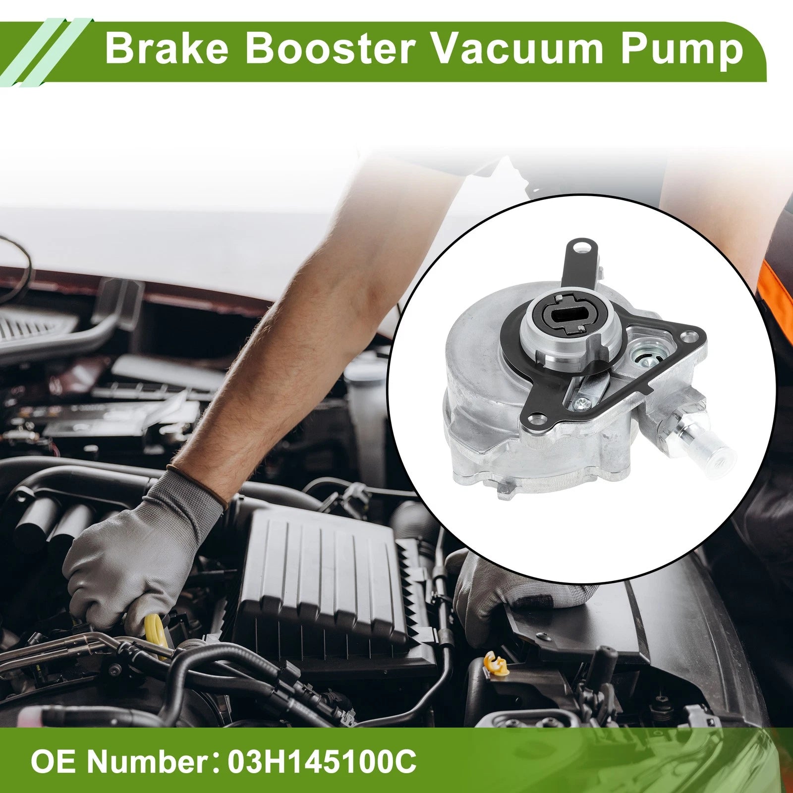 Brake Vacuum Pump No.03H145100C for Volkswagen Passat (2008–2018)