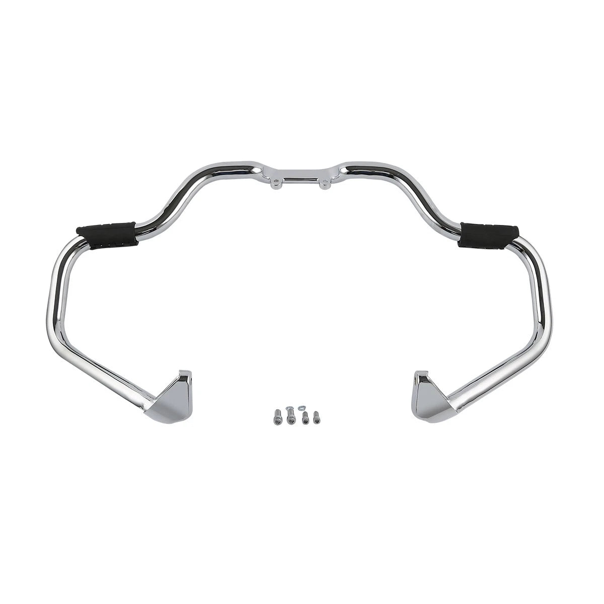 Chrome Mustache Engine Guard Crash Bar for Indian Chieftain (2016–2025)