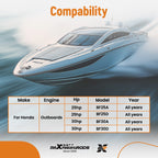 Boat Service Kit for Honda BF25A BF25D BF30A BF30D (2016–2019)