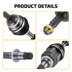 Set of 2 Front CV Axle Shaft Assembly for Toyota Camry Solara (2002–2009)