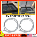 2X RV Roof Vent Seal for Camper (51") TPE Rubber Gasket Replacement