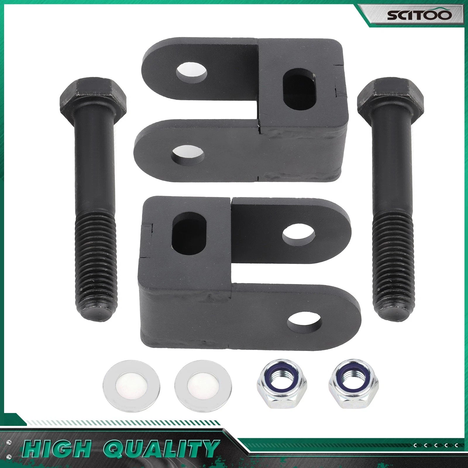 2X Lift 2-4" Front Shock Extender for GMC Chevy Sierra Silverado 2500 3500 HD
