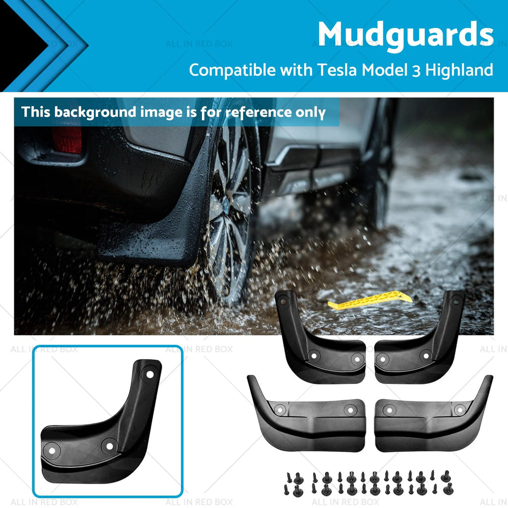Mudguards for Tesla Model 3 Highland (2023–2025)