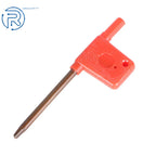 Set of 5 Carbide Indexable Turning Tool Bits for Lathe