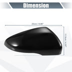 Right Mirror Cover Cap Gloss Black for Volkswagen Golf MK6, Touran (2010–2014)