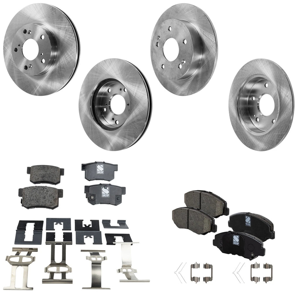 Brake Disc and Pad Kit for Honda Civic, Acura ILX (2013–2015)